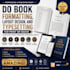 do book formatting, layout design, and typesetting for print or ebook