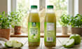 create juice label can label beverage label water bottle and packaging