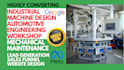 generate industrial machine design automotive engineering work leads and website
