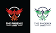 create professional bird phoenix logo t shirt design
