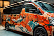 car wrap design, van wrap design, vehicle