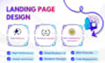modern, high converting landing page design