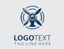 make an modern creative super turbine logo design