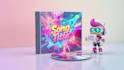 draw eye catching cartoon album cover
