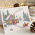 design a custom chritsmas card with hand drawn illustrations