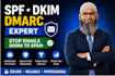 setup or fix dns records like ns, spf, dkim, dmarc, cname, mx etc