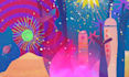 create kids event led visuals and animated backgrounds