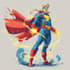 customized you in a superhero famous character