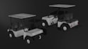 do minecraft 3d model in blockbench style, humanoid model, minecraft block model