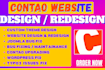 build company contao typo3 php german joomla wordpress drupal cms figma website