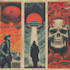 design a vintage comic, horror and sci fi art