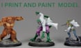 print and paint 3d printable model 2d to 3d model 3d character design print ship