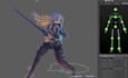 retarget animations on biped or any rig character for gameplay unity unreal