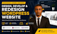 design, develop and redesign a professional wordpress website