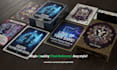 create custom 52 playing card deck printable card illustration card box template