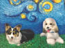 paint a pet oil painting on canvas with free shipping