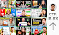 design professional finance and cashcow youtube thumbnails