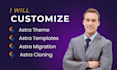 fix astra theme redesign astra pagina web template migrate astra pro styling web