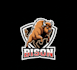 make high quality bison mascot logo with t shirt design