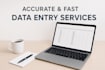 do accurate data entry, web research and excel work