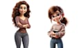create a pixar style cartoon character or avatar