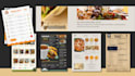 design amazing editable food restaurant menu