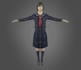 make low poly 3d character models in 90s retro ps1 style