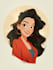 do disney cartoon portrait