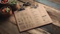 design amazing editable food restaurant menu