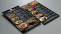 design professional food flyer, food menu,