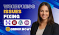 fix wordpress issues, develop wordpress woocommerce website, fix woocommerce seo