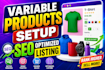 upload woocommerce products and optimize listings