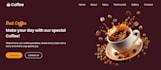 create a responsive HTML CSS javascript website