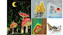 do presentation ready hand drawn architectural or scenic artwork