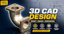 do model mechanical design using fusion 360, autocad 2d to 3d solidworks, creo