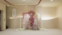 modern 3d boutiques interior clothing store retail shops, showroom cgi rendering