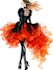 make a fashion illustration