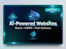build a modern ai powered website
