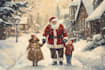 create festive holiday christmas design illustration