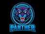make professional black panther logo with t shirt design