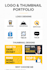 create thumbnail and logo