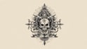 create traditional tattoo,logo design old school