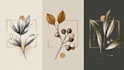 design a unique botanical boho logo