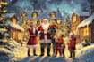 draw unique christmas illustration