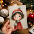 create festive holiday christmas design illustration