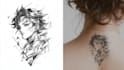 make anime tattoo design
