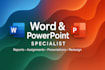 do professional ms office work word, excel, powerpoint