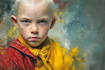 create digital oil painting portrait