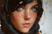 make realistic digital oil portrait painting