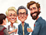 draw caricatures from photos